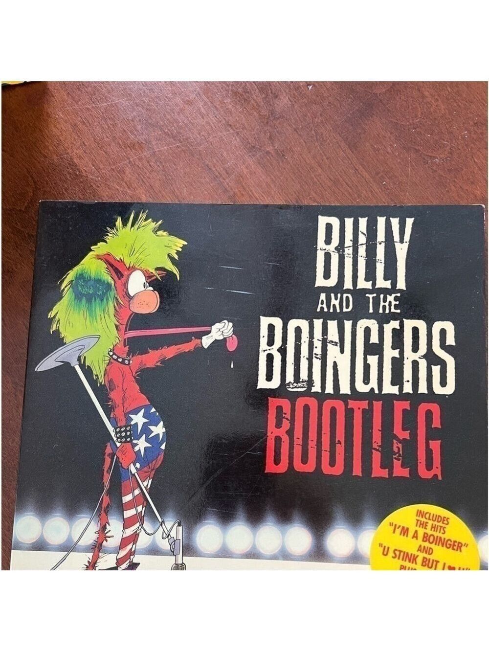 Billy and the Boingers Bootleg.  A Bloom County Book by Berke Breathed.